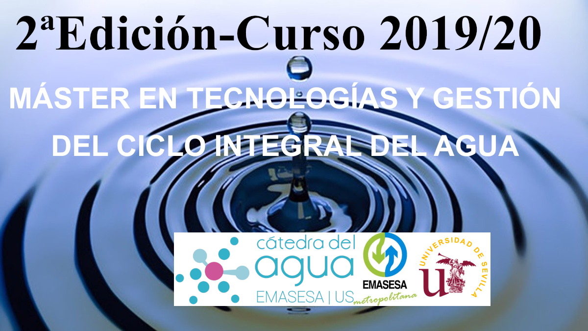 Máster en Tecnologías y Gestión del Ciclo Integral del Agua 2ª Edición